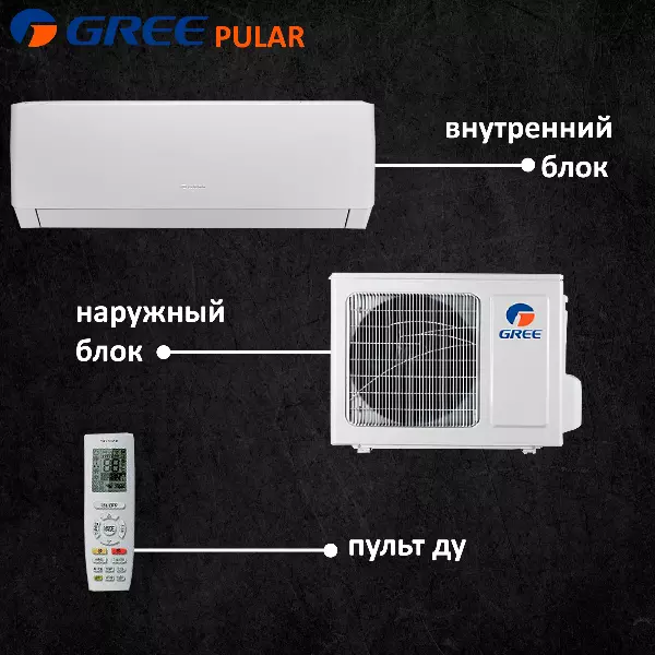 Gree Pular GWH07AGAXA-K3NNA1A